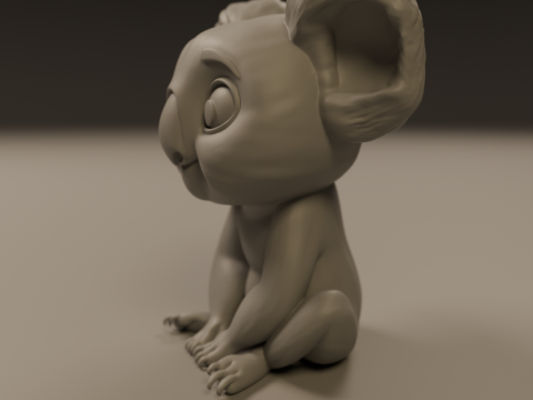 Koala 3D Druckmodell