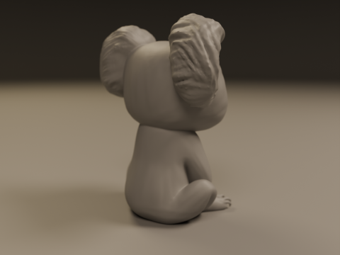 Koala 3D Druckmodell