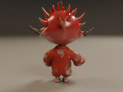 Japanese oni 3D Print Model