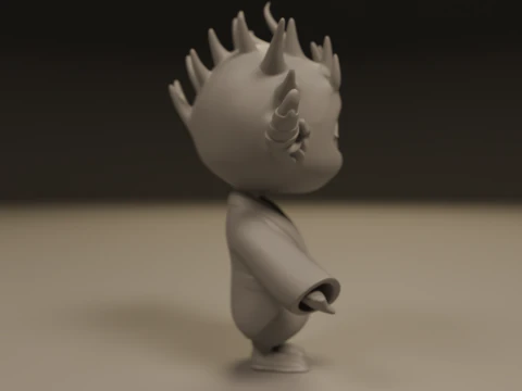 Japanese oni 3D Print Model