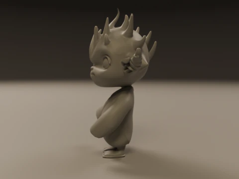 Japanese oni 3D Print Model