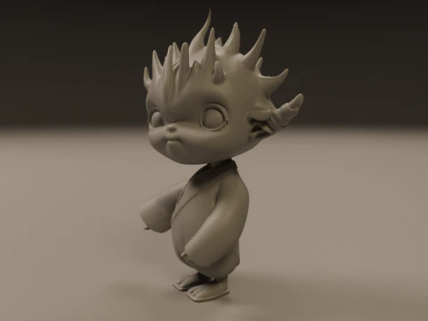 Japanese oni 3D Print Model