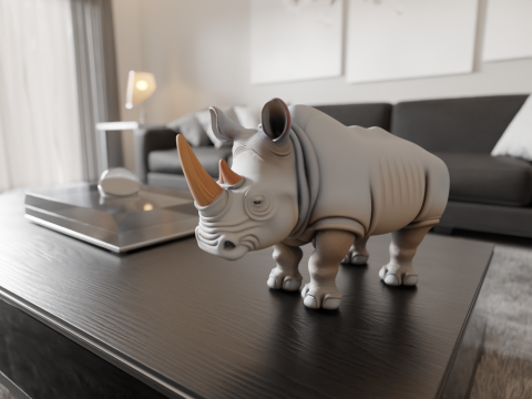 Rhino 3D Print Model