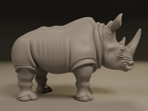 Rhino 3D Print Model