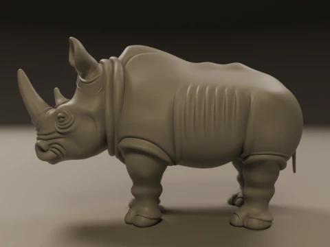 Rhino 3D Print Model