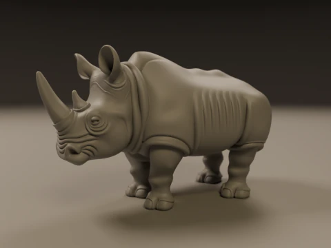 Rhino 3D Print Model