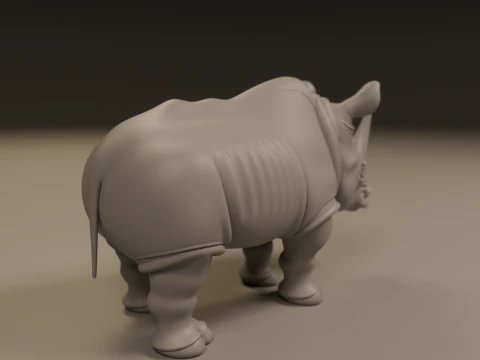 Rhino 3D Print Model