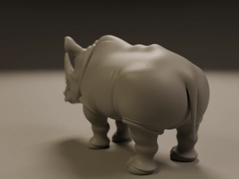 Rhino 3D Print Model