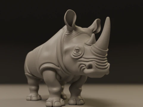 Rhino 3D Print Model