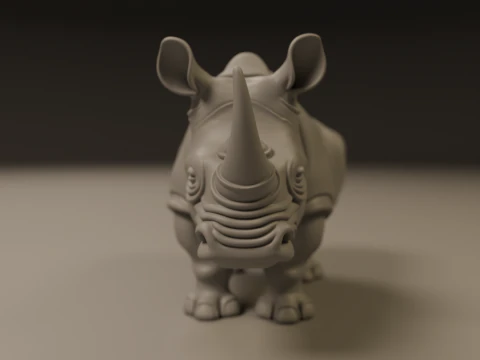 Rhino 3D Print Model