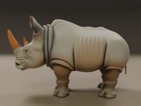 Rhino 3D Print Model