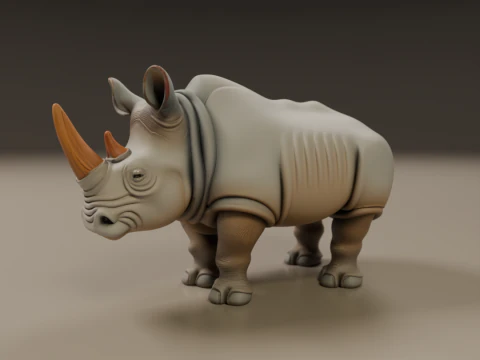 Rhino 3D Print Model