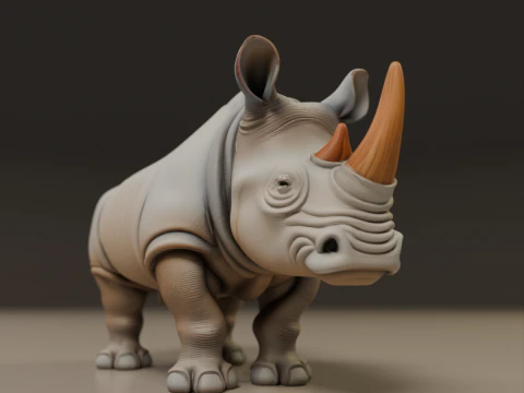 Rhino 3D Print Model