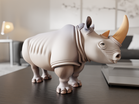 Rhino 3D Print Model