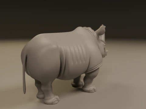 Rhino 3D Print Model