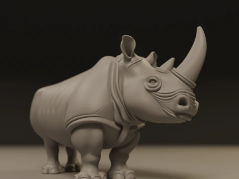 Rhino 3D Print Model