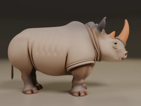 Rhino 3D Print Model