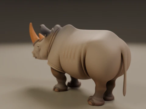 Rhino 3D Print Model