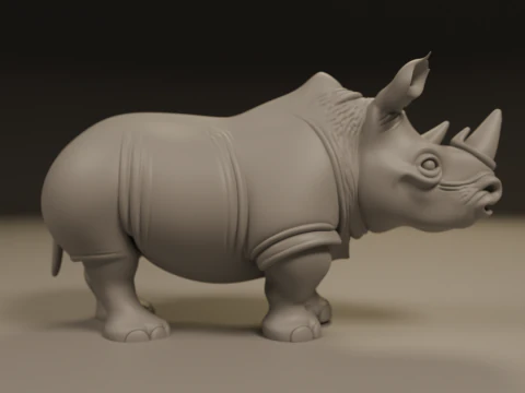 Rhino 3D Print Model