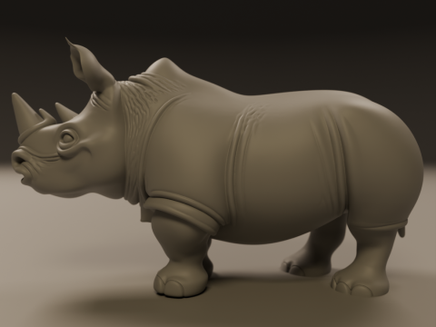 Rhino 3D 프린트 모델