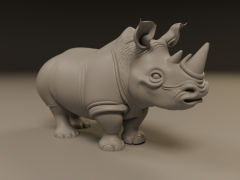 Rhino 3D 프린트 모델