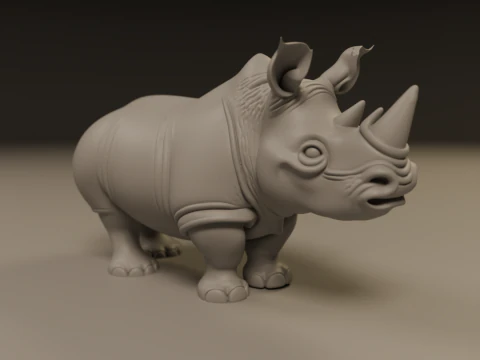 Rhino 3D Print Model