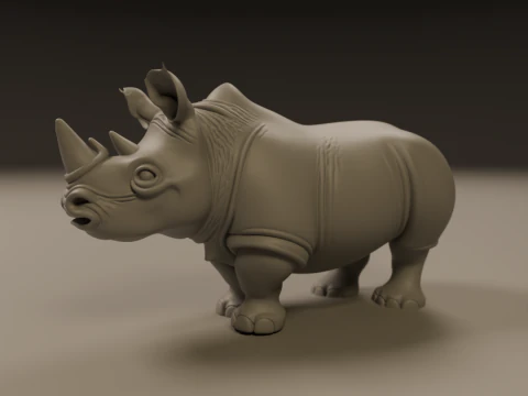 Rhino 3D Print Model