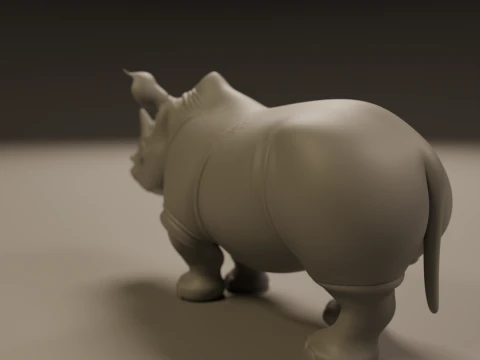 Rhino 3D Print Model