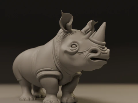 Rhino 3D Print Model