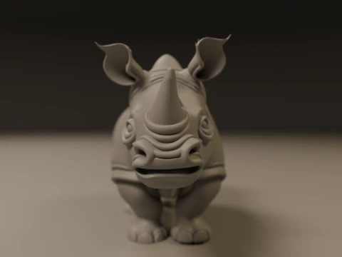 Rhino 3D Print Model