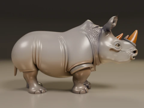 Rhino 3D Print Model