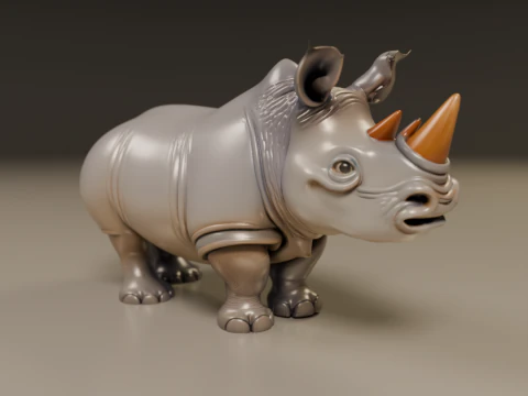 Rhino 3D Print Model
