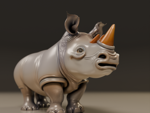 Rhino 3D 프린트 모델