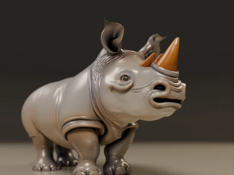 Rhino 3D Print Model