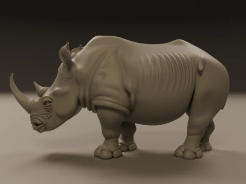 Rhino 3D Print Model