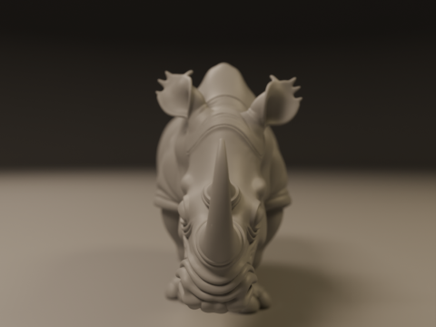 Rhino Modello di stampa 3D