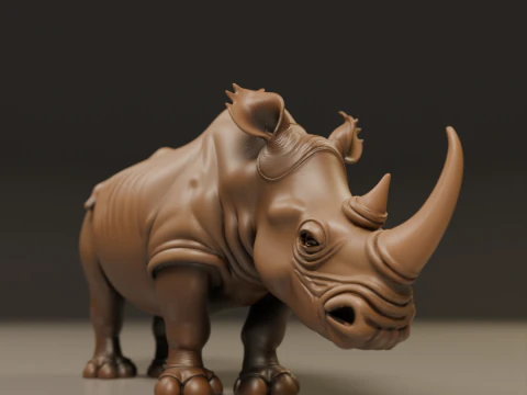 Rhino 3D Print Model