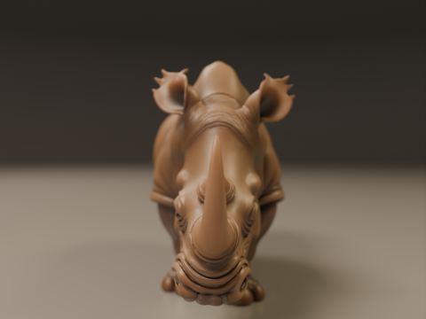 Rhino Modello di stampa 3D