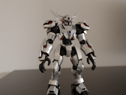Combat robot 3D Print Model