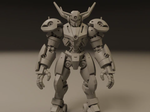 Combat robot 3D Print Model