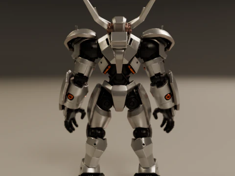 Combat robot 3D Print Model