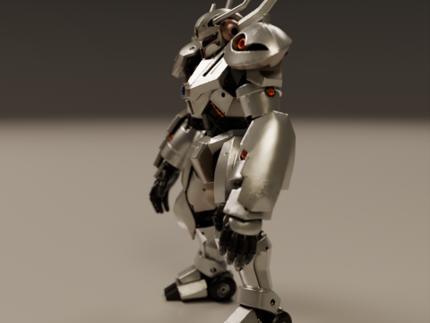 Combat robot 3D Baskı Modeli