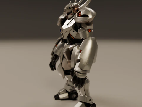 Combat robot 3D Print Model