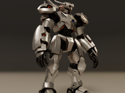 Combat robot 3D Baskı Modeli