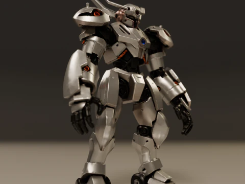 Combat robot 3D Print Model