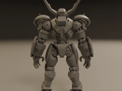 Combat robot 3D Print Model