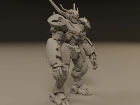 Combat robot 3D Print Model