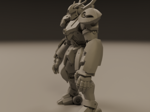 Combat robot 3D Baskı Modeli