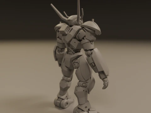 Combat robot 3D Print Model