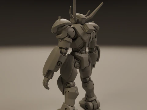 Combat robot 3D Print Model